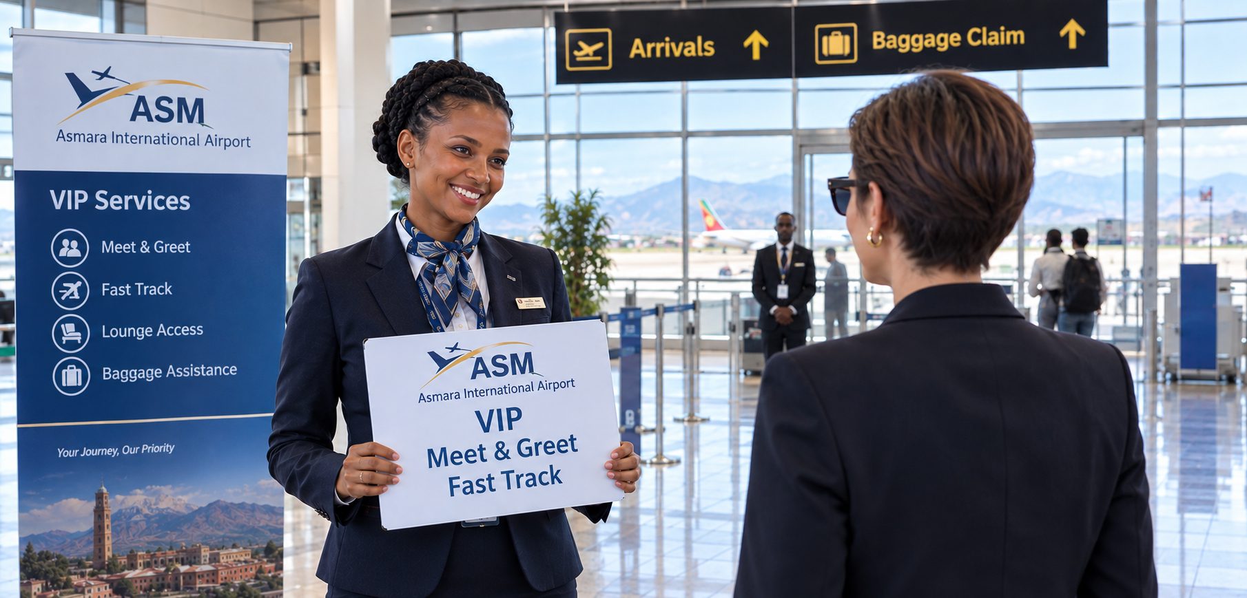 vip сервис Asmara International Airport